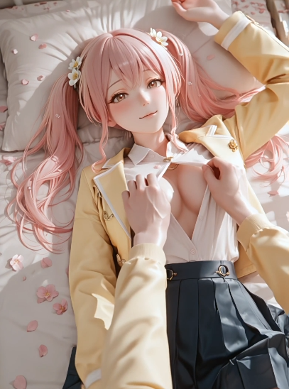 SenfinesL 樱花少女的午后日常+和未花小姐的约会[580M]-福利岛