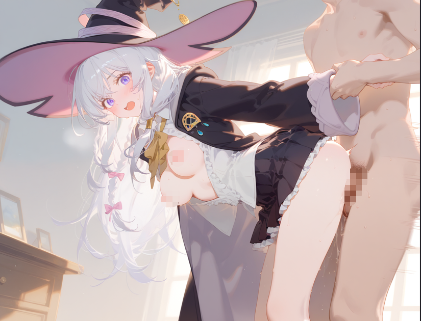 Meteor 08.11 伊蕾娜 Elaina [AI Generated] 400m-福利岛