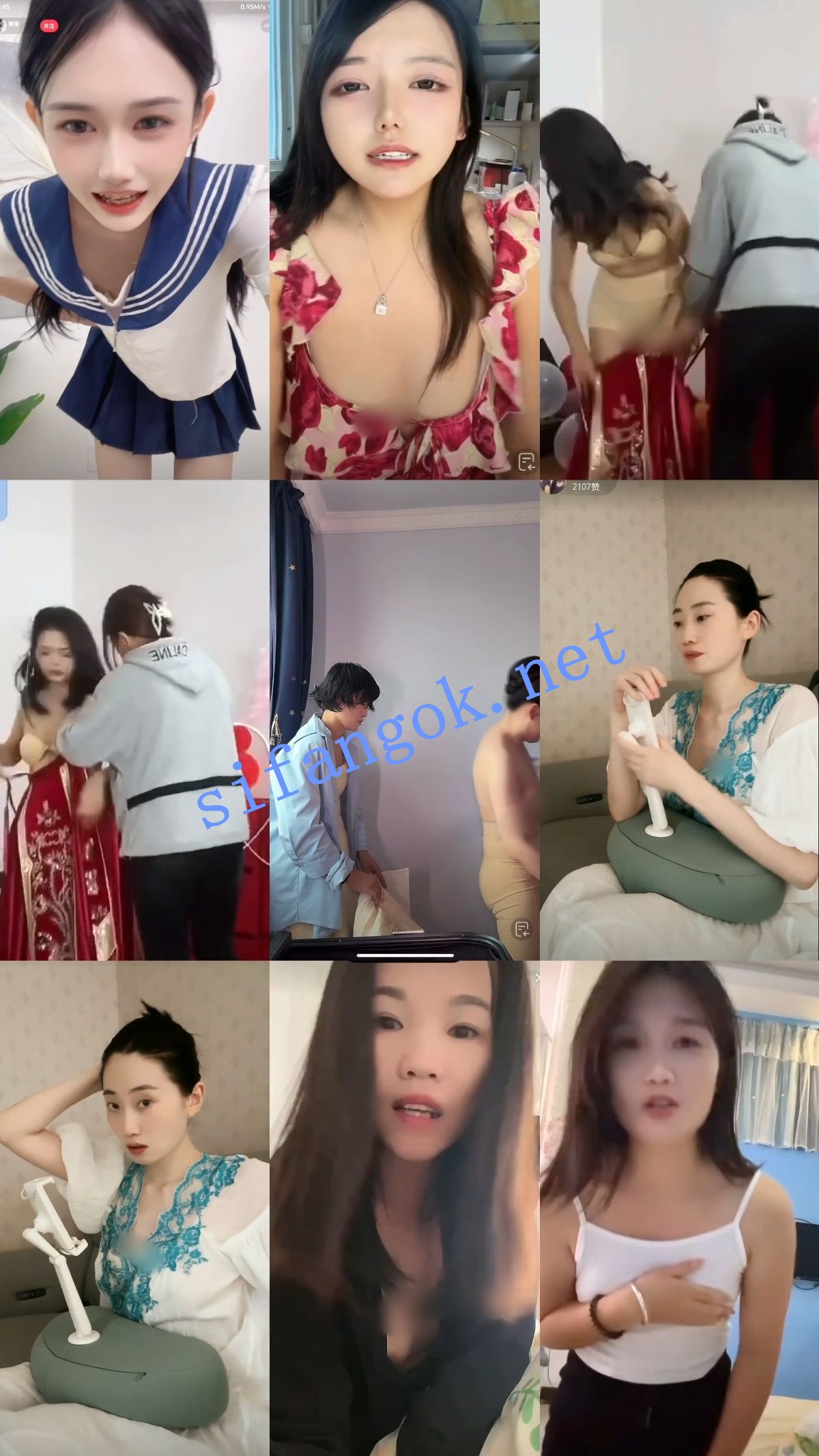 【抖音网红闪现】闪现露点 露穴 内衣内裤 各种精彩瞬间【31P570V】【10.3G】 预览图 6