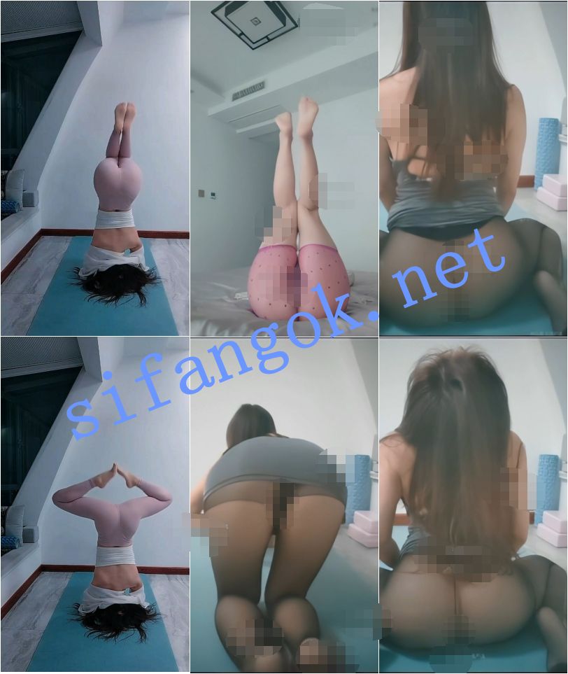 抖音 露西瑜伽健身 20万粉 蜜桃臀 露点自慰 骚舞等【8V】【270M】 预览图 4