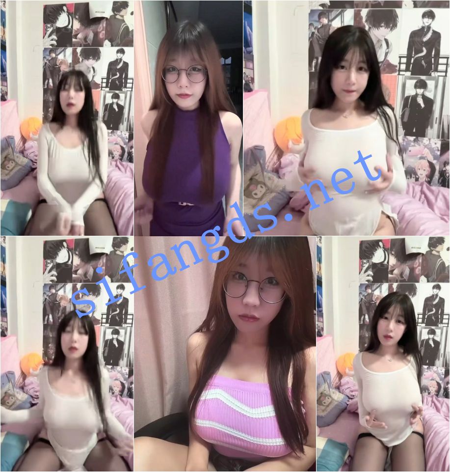 抖音 是琪酱吖 20万粉 木瓜巨乳 无罩抖胸 巨乳超弹【8V】【48.2M】 预览图 2