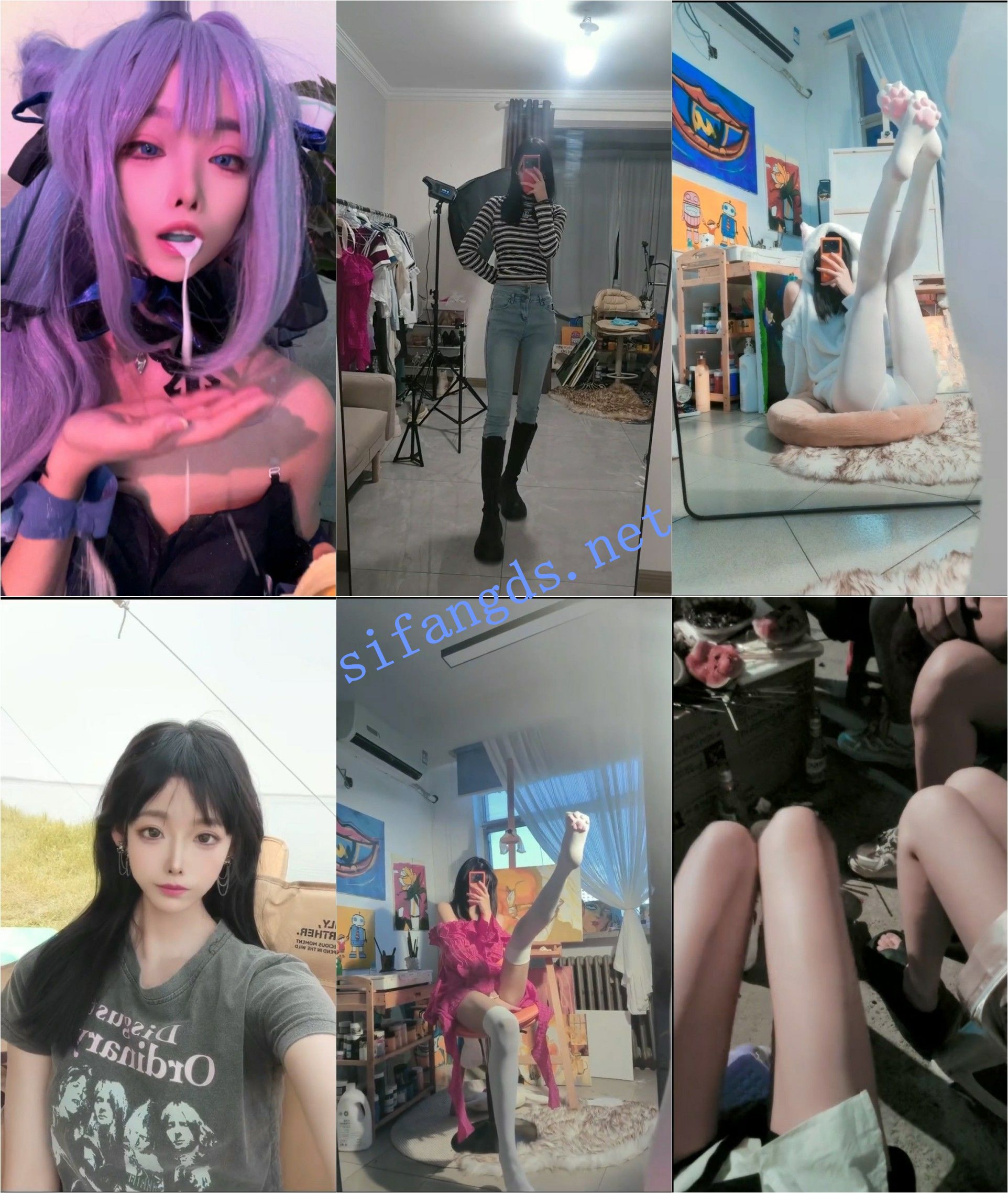 抖音 大龙卷师 20万粉 178高超长美腿 剧情等大尺度最全【58V】【520M】 预览图 4