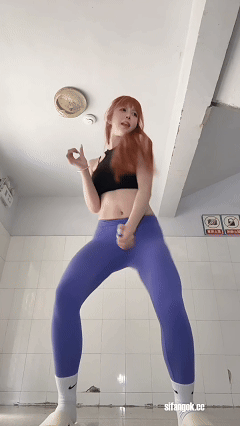 抖音123W粉主播 炸炸姐 骚舞福利 瑜伽裤动感摇摆合集【54V】【1.58G】 预览图 21