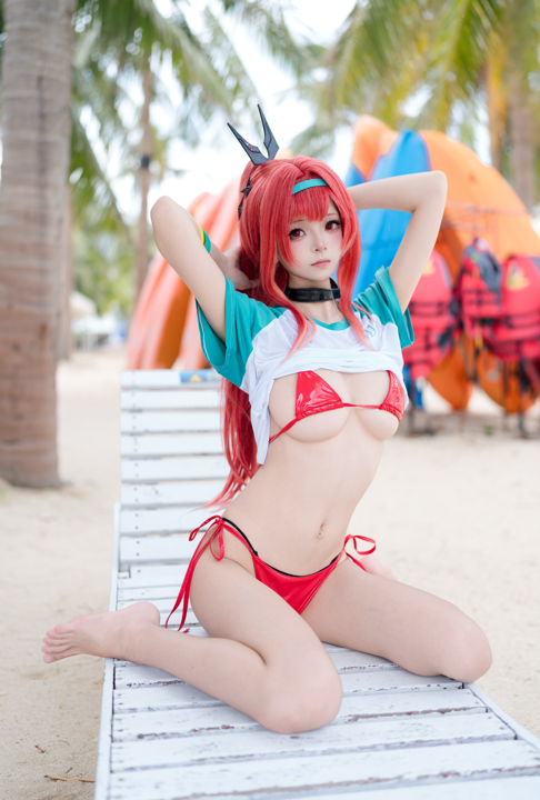 九柒喵 – 拉毗泳装 【11P 347MB】-福利岛