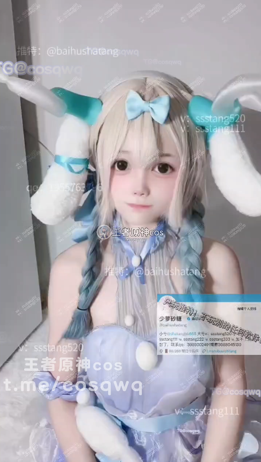 【已补】极品少萝 砂糖 cos王者荣耀角色 【1V 541MB】-福利岛