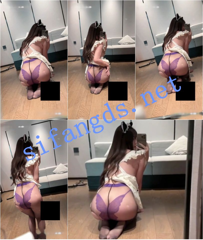 抖音 鱼绅 230万粉 顶级美女 女仆情趣内衣 自拍诱惑【1V】【90.7M】 预览图 2