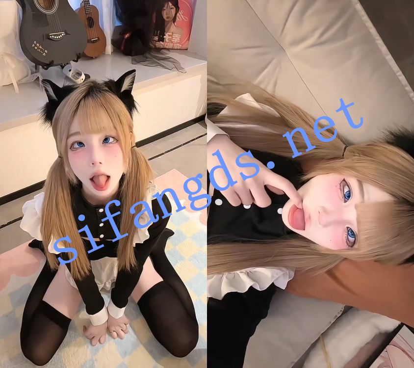 抖音快手近120万粉阿黑颜魅魔-蛇妈 制服魅惑福利【23V】【717M】 预览图 12