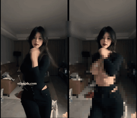 【AI重磅】抖音网红 小白菜晚上好 一只77 脱衣舞蹈日常对比【2V】【1.67G】 预览图 11