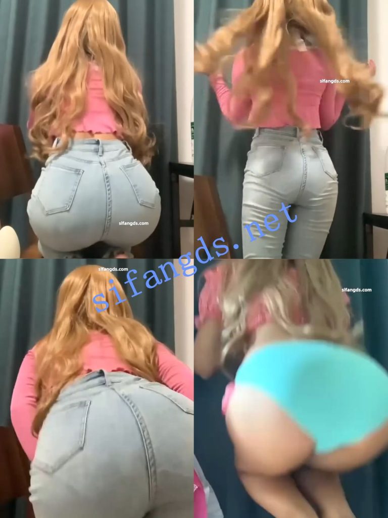 【抖音】极品身材主播【一只小艺霖】大尺度私拍 极品翘臀【6V】【281M】 预览图 6