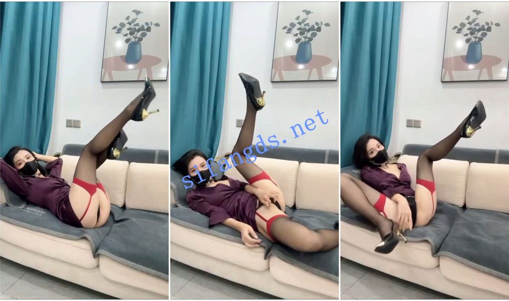 【抖音福利】丝袜高跟长腿御姐【大栗爱吃毛栗子的佩奇】【6V】【394M】 预览图 5