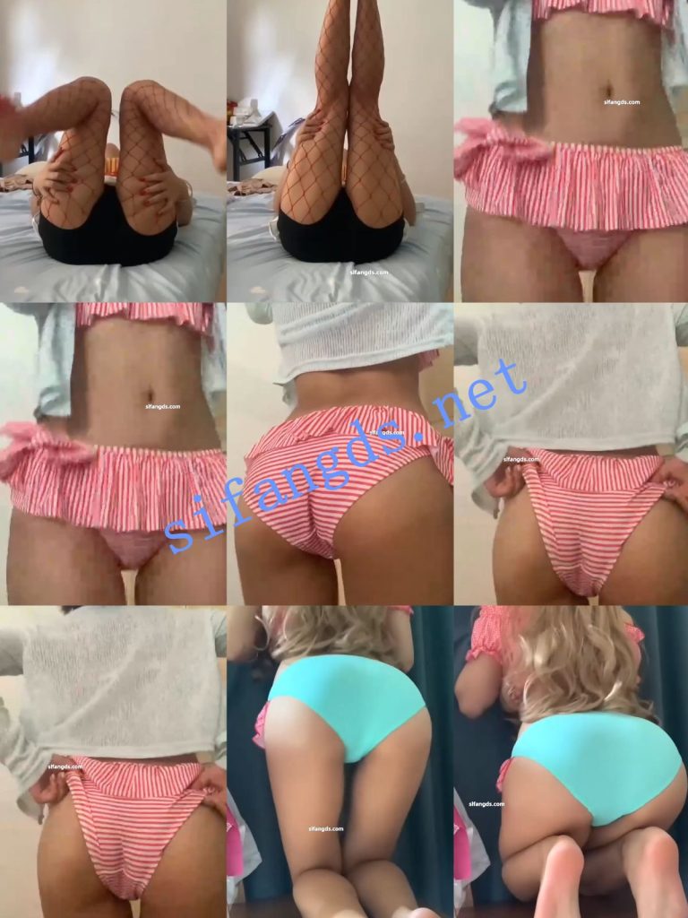 【抖音】极品身材主播【一只小艺霖】大尺度私拍 极品翘臀【6V】【281M】 预览图 5