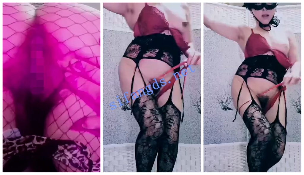 【抖音福利】[豹什么豹 极品纯 拾壹 李漂亮]自X骆驼趾骚舞【8V】【384M】 预览图 6