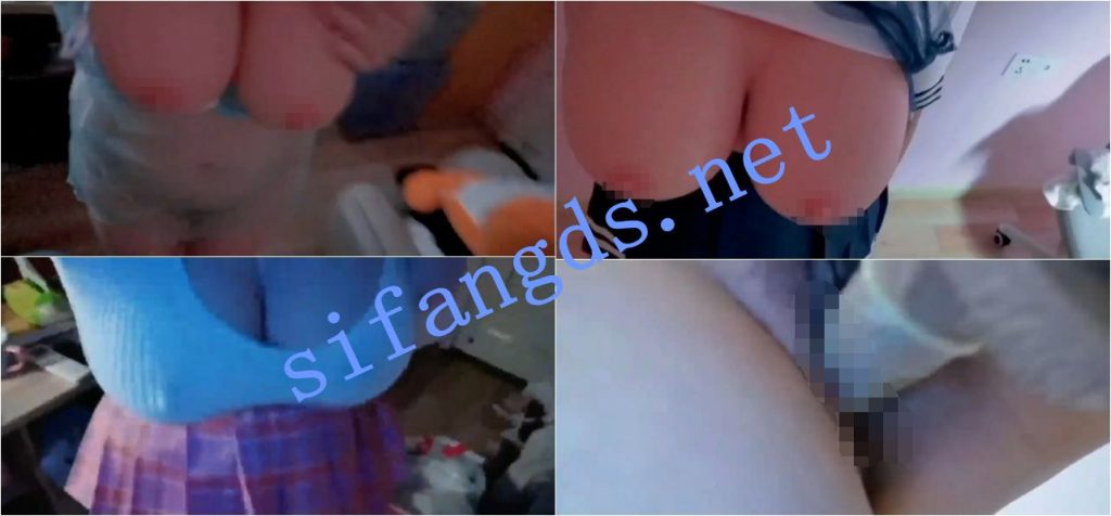 抖音 无脑 西瓜巨乳 露点 洗澡 抖胸 狂插B 高潮喷水【14V】【207M】 预览图 4