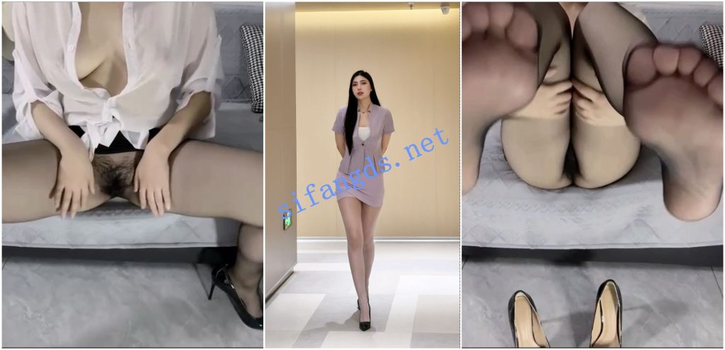 【抖音福利】长腿大奶御姐【媛儿晓媛姐姐】丝袜高跟自慰【13V】【2.4G】 预览图 6