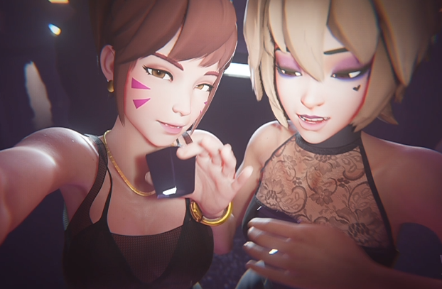 [3D]Nyl 2507-12：朱诺+影心+猎空+艾什+黑百合 丰满性感御姐激情爆肏[320M] 预览图 1