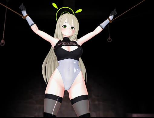 [3D]むらむら村民 1月2 ☆自作モーション☆ ブルアカ_ノ〇ミ[450M] 预览图 1