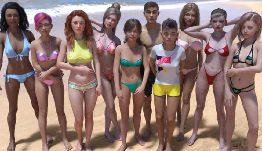 [欧美SLG/汉化] 不是乔治亚Not Georgia v0.5 [PC+安卓/1.5G] 预览图 1