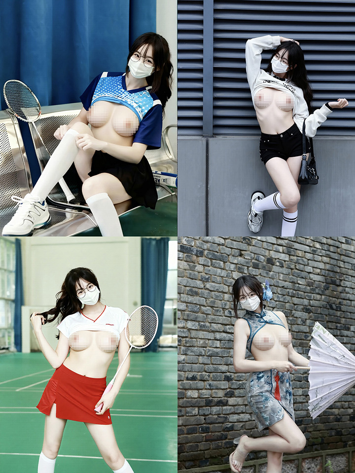 半口小希ai去衣图 [120P] 预览图 3