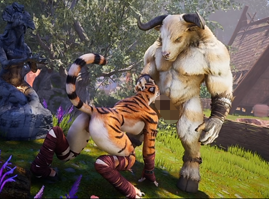 WildSin 真牛头人和母老虎[150M]-福利岛