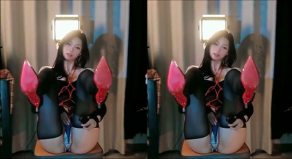 CC 桃诗诗 苏棠-18 高颜美乳 SM捆绑 半裸裸舞 抖胸舞网易【1V】【115M】 预览图 6