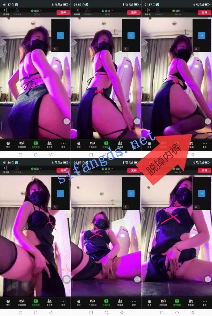 抖音快手 小阿姨-17 当众脱掉内裤 抖臀骚舞 钢管舞等 会议【1V】【381M】 预览图 1