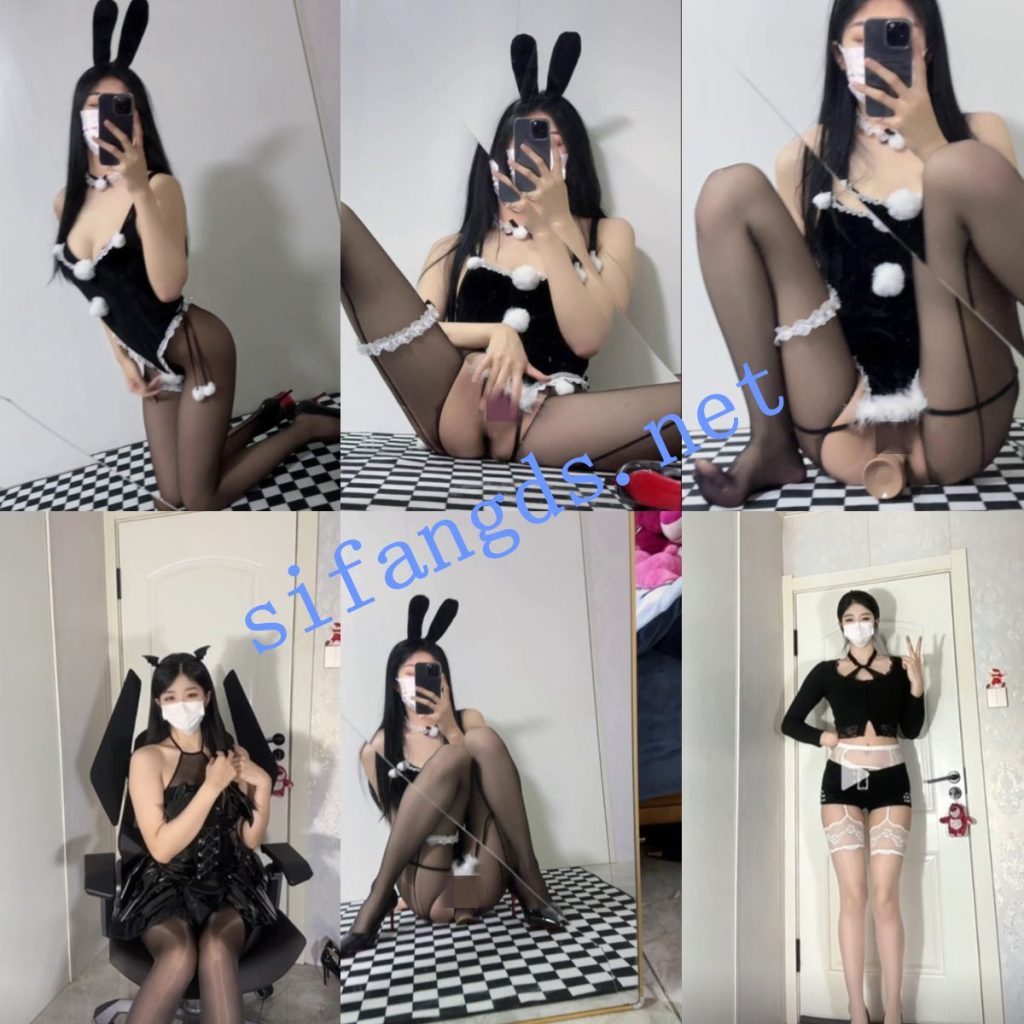 ❤️抖音【空心菜菜牙】丝袜大长腿超大尺度 摸奶插逼福利【9V】【2.01G】 预览图 1