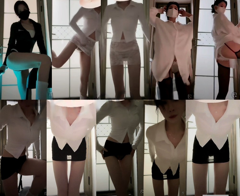 抖音77同学 直播整活骚舞大尺度 情趣漏内透视【8V】【617M】 预览图 1