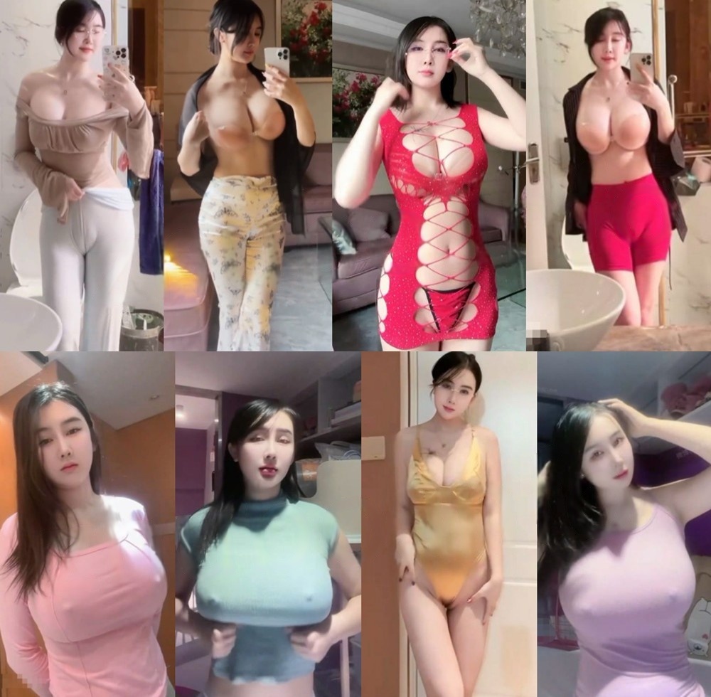 【抖音 冰泉女神】40万粉 G罩巨乳顶级身材 无罩凸点抖胸舞【59V】【299M】 预览图 1