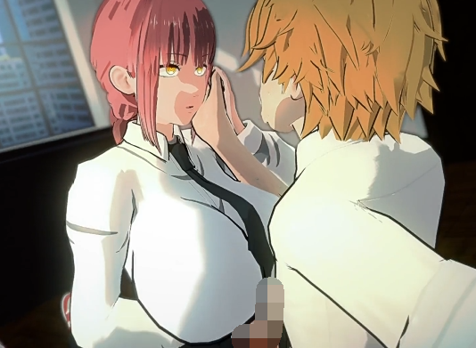 [3D]Mk356 链锯人 玛琪玛之签合同的刺激[340M] 预览图 1