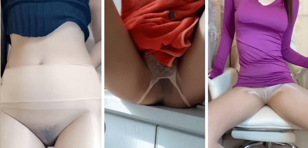 抖音 桃子付费无水定制 黑丝极品御姐掰逼自慰 【13V】【1.78G】 预览图 2