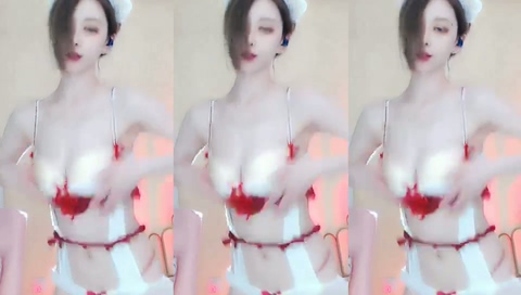 虎牙 抱抱付费无水定制 情趣内衣诱惑骚舞【1V】【31.4M】 预览图 2