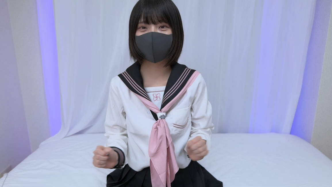 超可爱樱花妹Murata ムラタ黑白水手服2V-福利岛