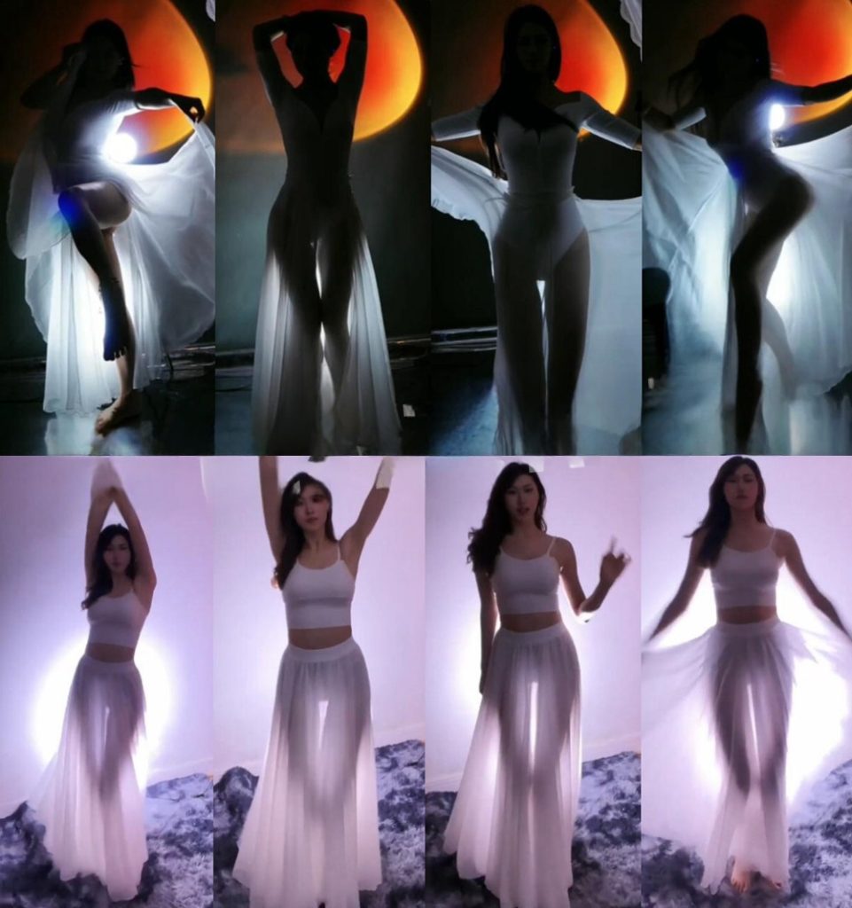 【抖音 伊人、土肥圆】丨💖两位舞姬直播骚舞整活 影子透视裙【13V】【1.12G】 预览图 1