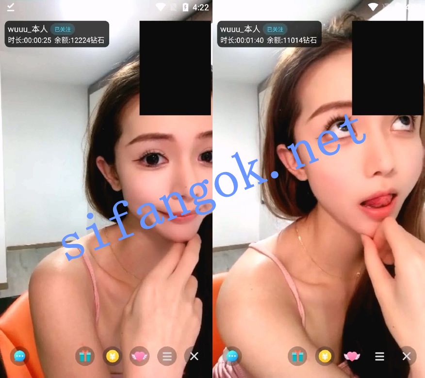 高价可黄1V1平台-极品可爱美女Wuuu舌诱口爆道具展示BB呼吸【4V】【594M】 预览图 1