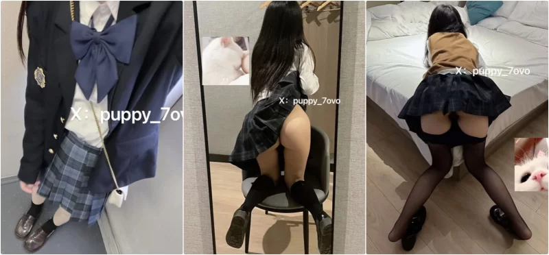 清纯女高嫩妹『玩偶犬酱』坐在哥哥上面使劲摇，不要太舒服！哥哥喜欢这么主动的小骚母狗吗【20V】【1.03G】 预览图 3