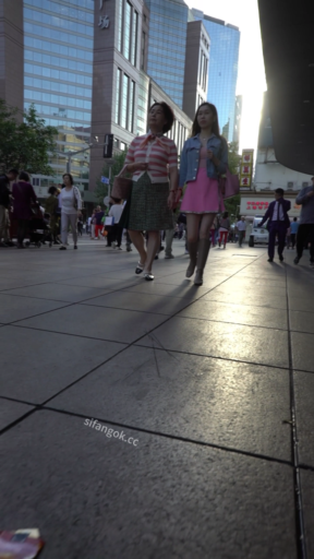 【永久专享】【WaltzCD】华尔兹2023系列之31多次抄底短裙妹【1V】【428M】 预览图 3