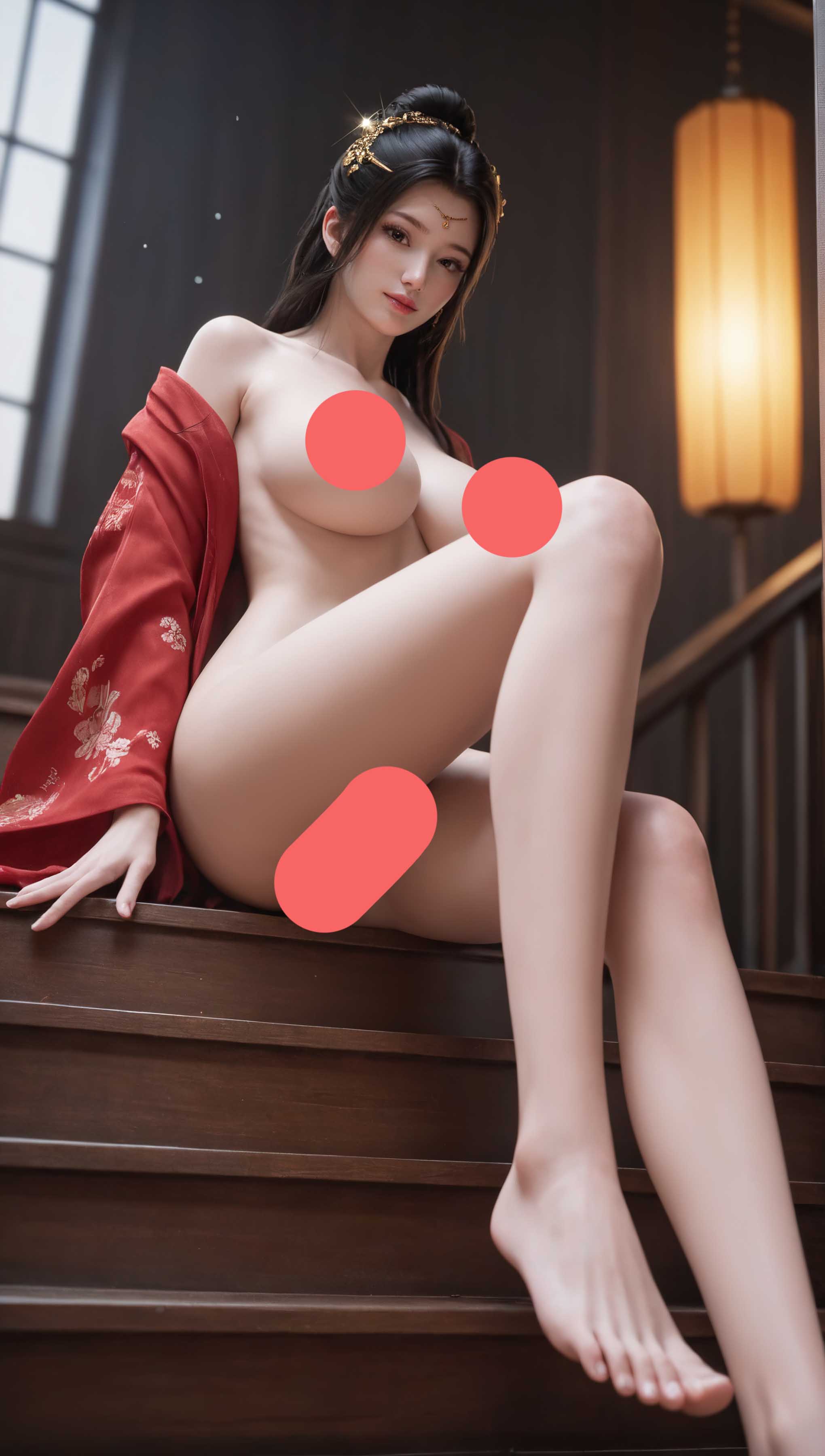 [AI国漫]（搬运至260118）率土之滨-貂蝉【墨迹】【285P】【653MB百度云】 预览图 1