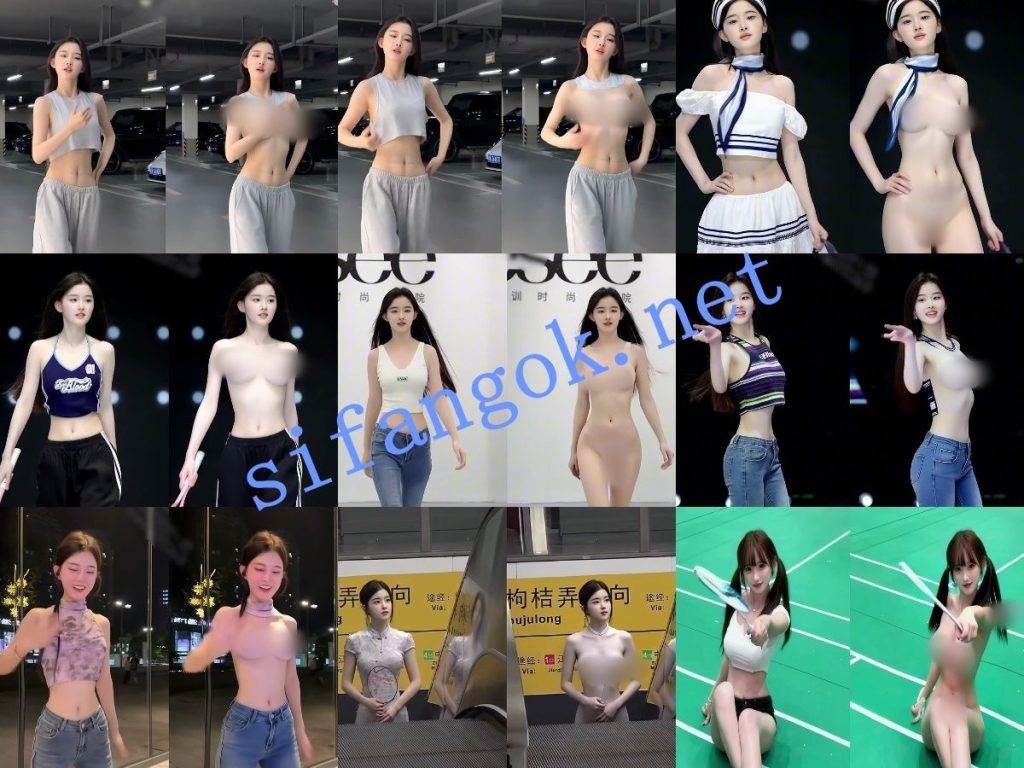 【重磅】AI网红脱衣舞蹈+日常 最新整理11套 超长视频37分钟【11V】【2.22G】 预览图 7