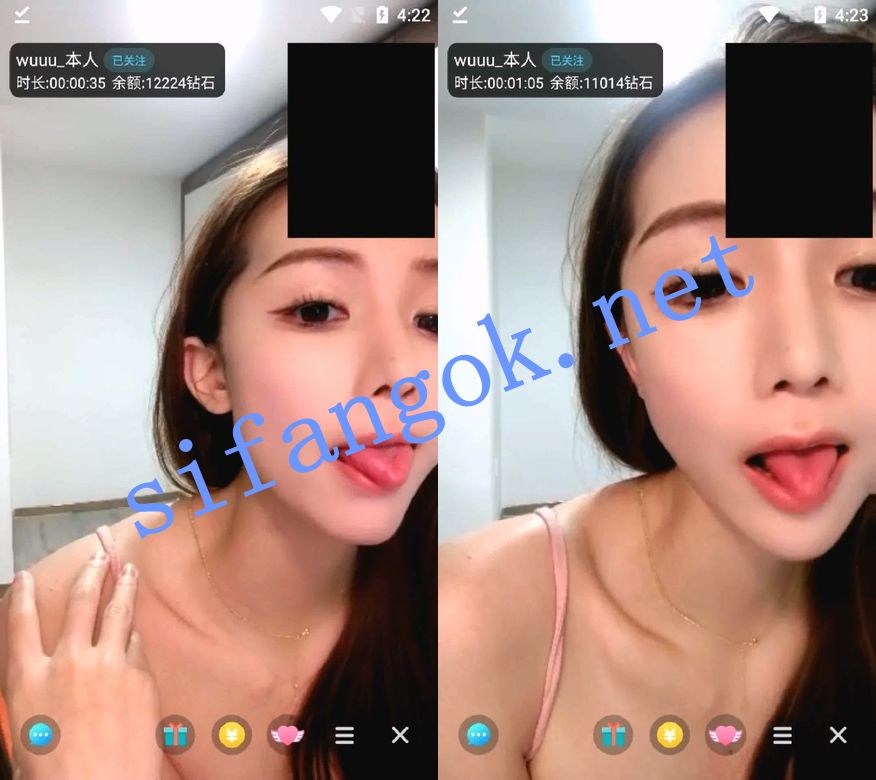 高价可黄1V1平台-极品可爱美女Wuuu舌诱口爆道具展示BB呼吸【4V】【594M】 预览图 2