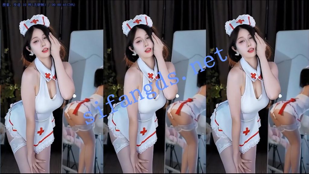 【斗鱼】这不小爬么（CC小橘子） 大屁股怼臀漏内精选12V【12V】【1.21G】 预览图 10