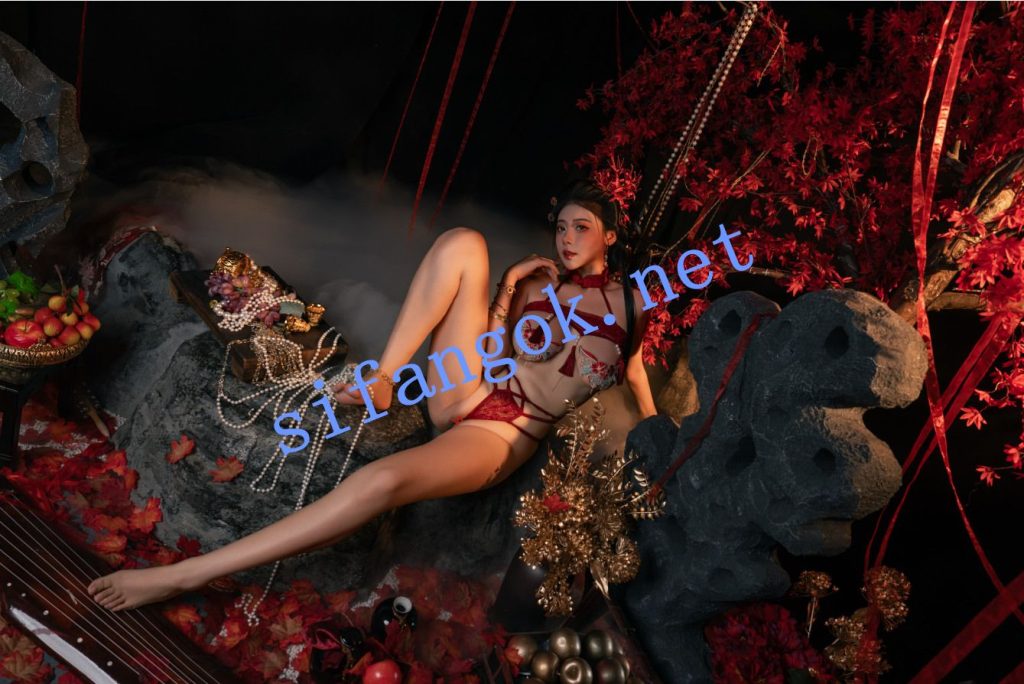 顶级颜值 奈汐酱 最新古风流丹，超大尺度直接看到逼了【80P1V】【3.1G】 预览图 11