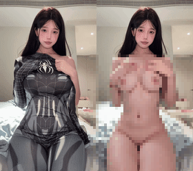 【核弹】AI裸舞大神级制作最新100多位主播 正常+AI舞蹈对比02【336V】【2.83G】 预览图 16