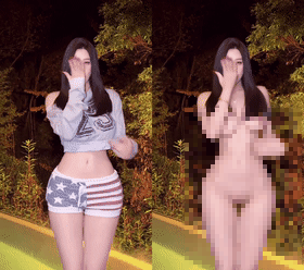 【核弹】AI裸舞大神级制作最新100多位主播 正常+AI舞蹈对比02【336V】【2.83G】 预览图 20