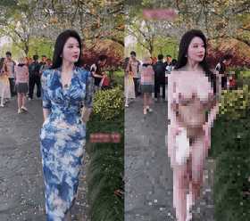 【重磅】AI顶级制作最新10位网红 法音 刀鱼等AI舞蹈+日常【10V】【1.79G】 预览图 27