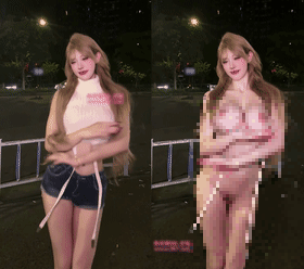 【重磅】AI顶级制作最新10位网红 法音 刀鱼等AI舞蹈+日常【10V】【1.79G】 预览图 4