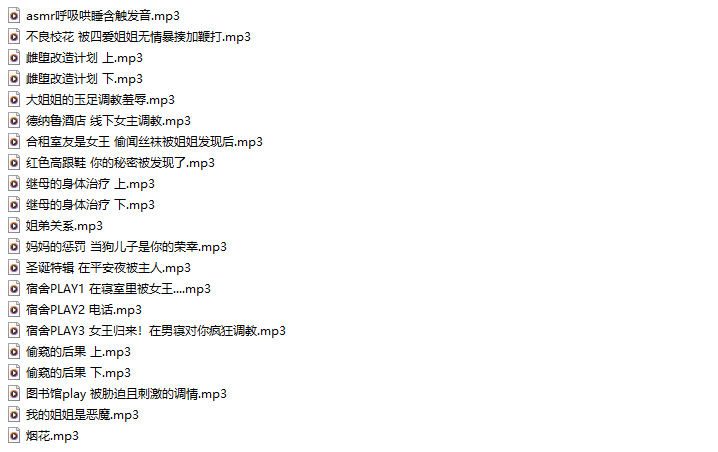 夏天 部分付费音声&特典合集 【21A1.44G】-福利岛