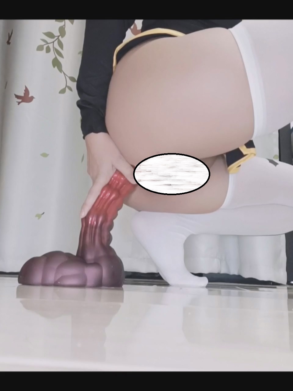 『喵星人』双穴齐开反差妹-8【1.8G】 预览图 1