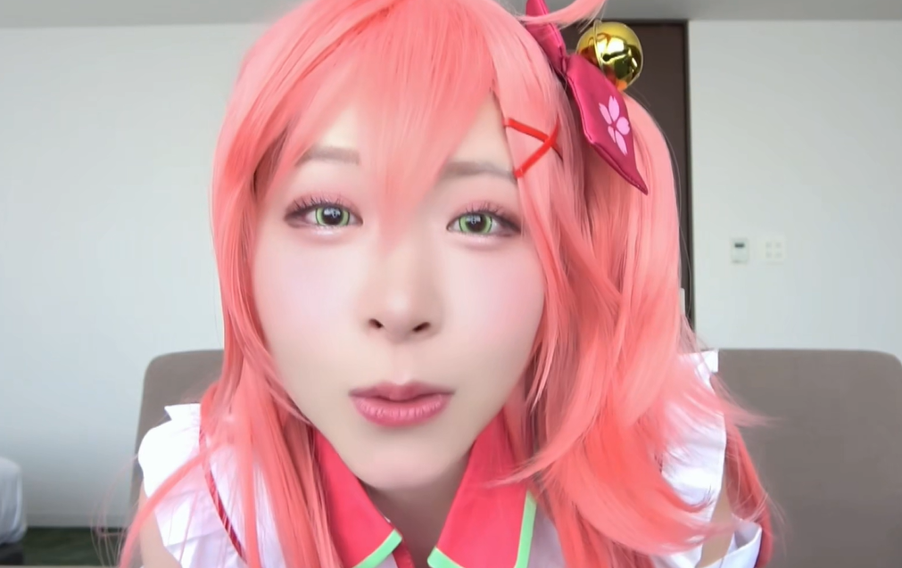 BUENA-304 Vtuber 樱巫女Cosplay（去码） 【1V3G】 预览图 3