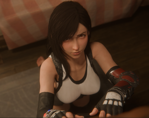 Madruga3D 2601：Tifa Night Fuck 蒂法 性感女神黑色巨根激情爆肏[320M]-福利岛