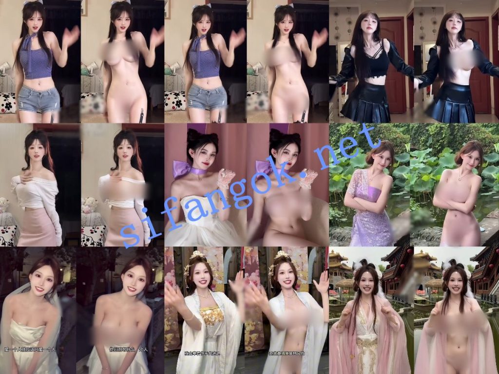 【AI重磅】最新整理10套网红抖音有声脱衣 舞蹈+日常拍摄【10V】【1.88G】 预览图 11